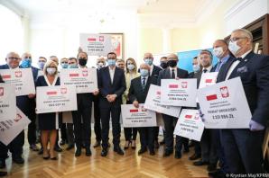 [VIDEO] Premier w Wielkopolsce o wsparciu dla samorządów