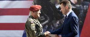 [VIDEO] Polski generał zastępcą dowódcy V Korpusu Sił Lądowych USA