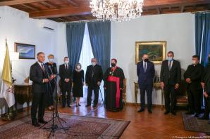 [VIDEO] Prezydent odznaczył arcybiskupa Jana Romeo Pawłowskiego