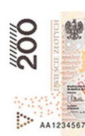 Zmodernizowany banknot o nominale 200 złotych