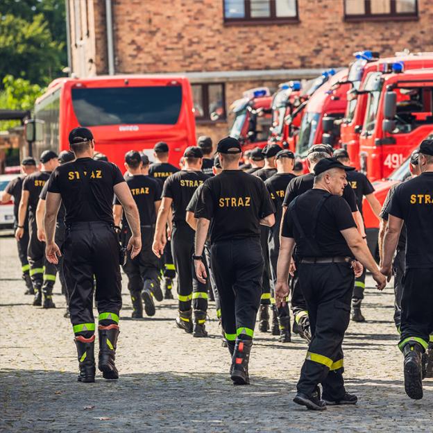 Polscy strażacy wyruszyli do Grecji