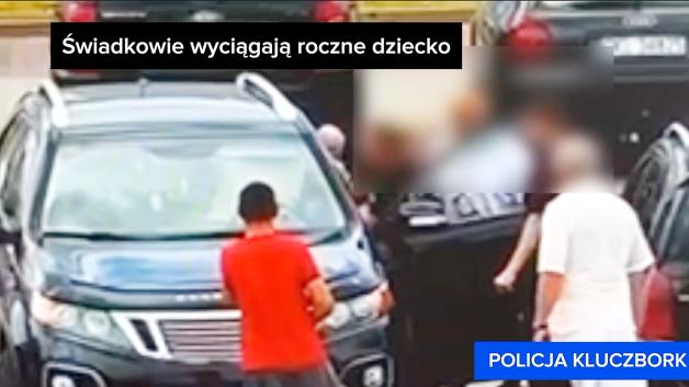 [VIDEO] Świadkowie uratowali dziecko pozostawione w rozgrzanym samochodzie
